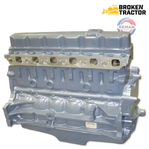 New Holland Genesis 456 Turbocharged Diesel Engine Long Block (Emissionized) | Broken Tractor