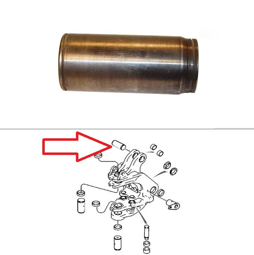 Case Backhoe Pin, Boom Cylinder to Swing Tower 580 Super K -- D151068-