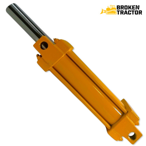 Case Backhoe Power Steering Cylinder, 2WD, New 580K, 580 Super K, 580L, 580 Super L, 580M, 580 Super M -- G107720