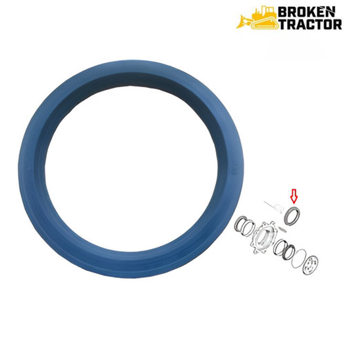 【美品】SPRING  Mother Seal Front Hub Seal 150x176x16mm New Holland LB75, LB90, LB110, 5