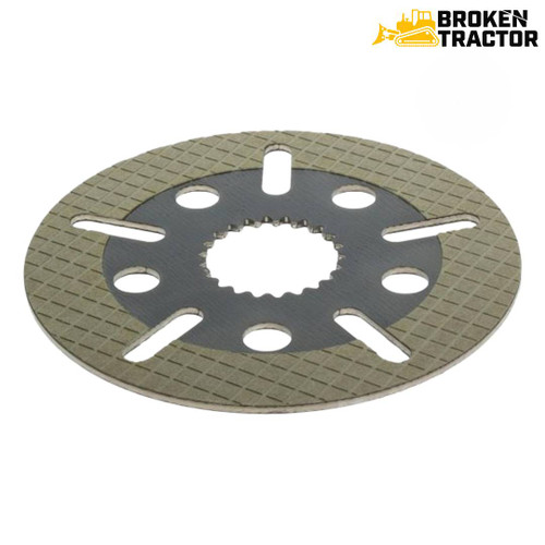 Ford Backhoe Brake Friction Disc | 83959970 | Broken Tractor