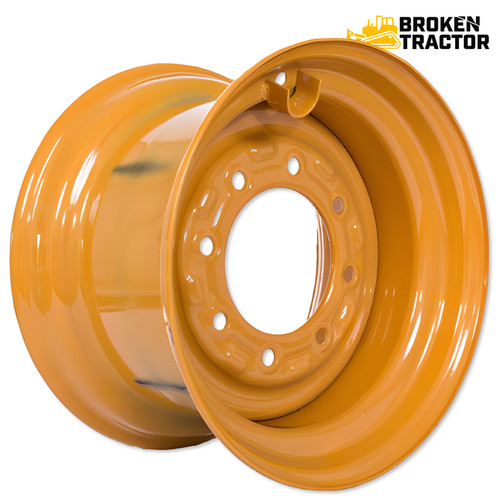408856A3 Case Skid Steer Wheel Rim (Fits 10.00 x 16.5 Tire)| Broken Tractor