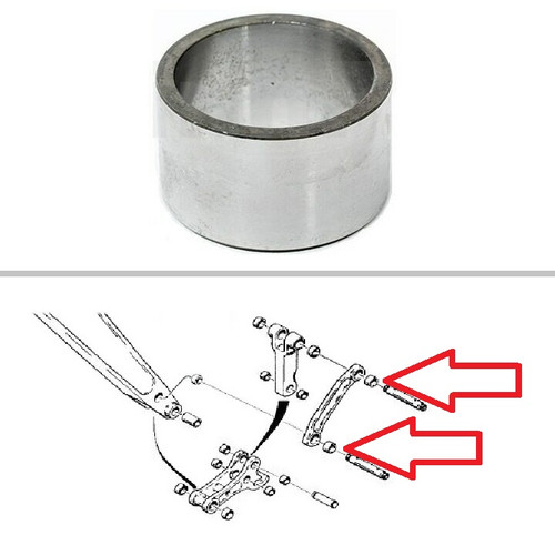 Case Backhoe Bucket Link Bushing 590 Turbo, 590 Super L, 590 Super M -- D150122