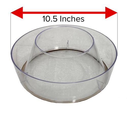 Case Air Precleaner Plastic Bowl with 10 1/2" diameter