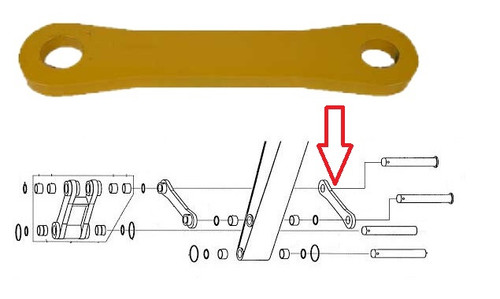 Link to Dipper Pin | Broken Tractor | 3037079