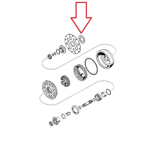 Case Flex Plate Shim -- D32025 | Broken Tractor