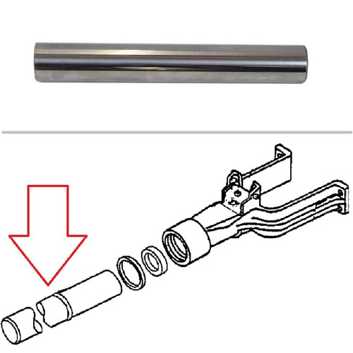 John Deere Dozer Track Adjuster Rod 450G, 455G -- AT124172