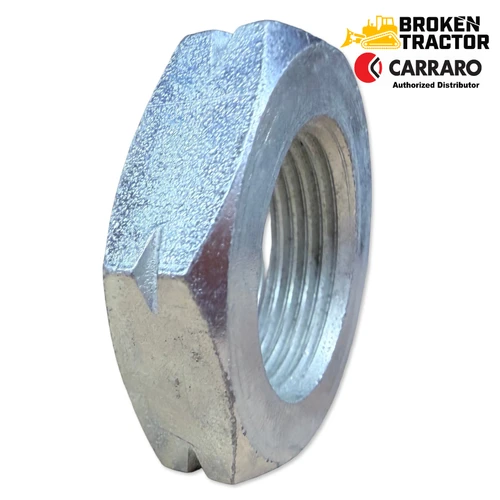 Case 580K left hand tie rod jam nut — 81878551