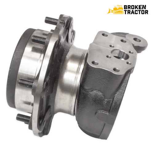 New Holland Backhoe Front Axle Corner, 4WD, Left, 4-Bolt Sty