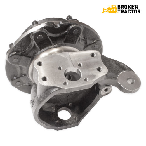 New Holland Backhoe Front Axle Corner, 4WD, Left, 4-Bolt Sty