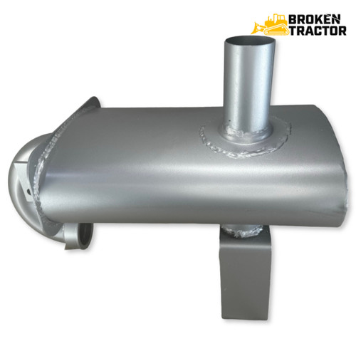 Case Backhoe Muffler for Turbo Engines (Series II) | Broken