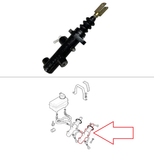 New Holland Backhoe Brake Master Cylinder | Fits LB, B Series