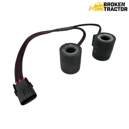 John Deere Backhoe Transmission Double Solenoid Coil | Broke