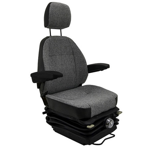 John Deere Excavator Seat Assembly with Arm Rests -- 4458290