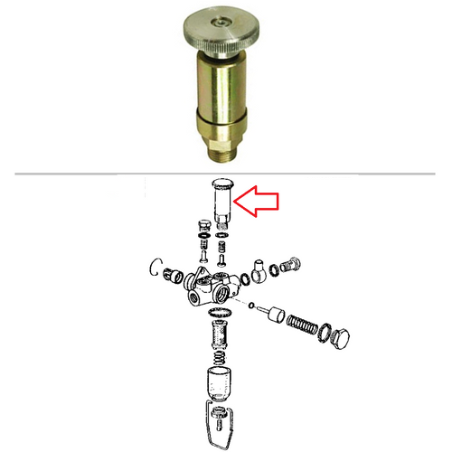 John Deere Fuel Hand Primer Pump -- R70135 | Broken Tractor