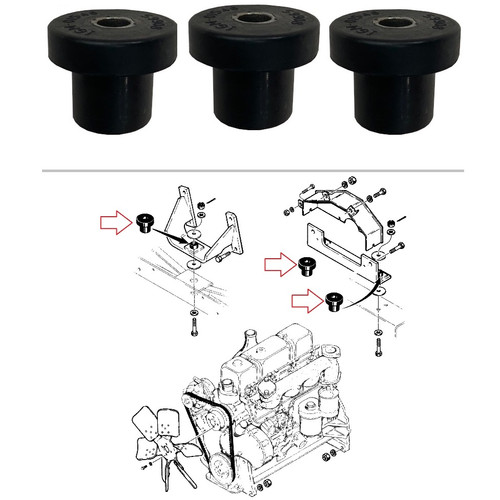 Case Skid Steer Motor Mount Kit 1835, 1835B, 1845, 1845B, 1845S