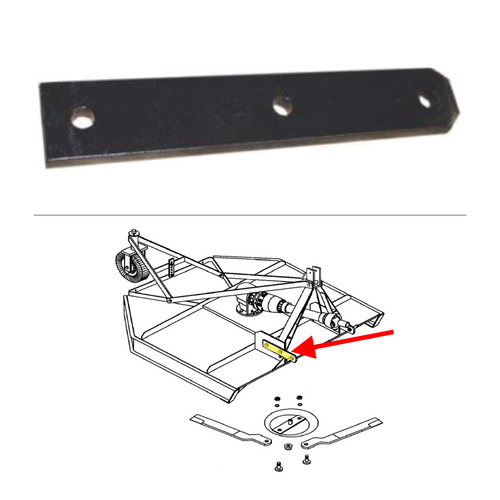 King Kutter 5' Heavy Duty Lift Pin Plate -- 310974