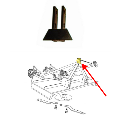 King Kutter 6', 7' Swivel Yoke Assembly -- 403402