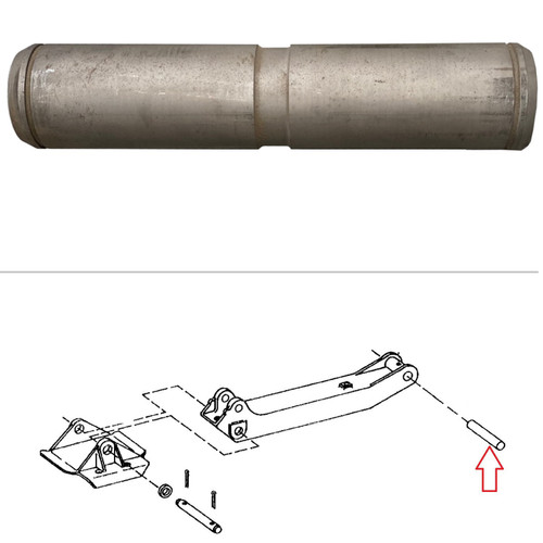 JD Backhoe Stabilizer Pin, Leg to Machine -- T158112 | Broken Tractor