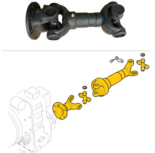New Holland Backhoe Rear Axle Drive Shaft -- 87552418 | Brok