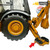 Broken Tractor's Flip Style Stabilizer Plate, for Case Backhoe Rough Terrain Adaptation
