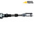 JCB 8035 ZTS compact excavator auxiliary hydraulic control cable 910/60093