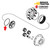 Case 580 Super L drive axle circlip