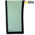 Lower Left Windshield Glass for Kubota M5040–M9540 Tractor