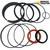 Grapple Cylinder Seal Kit for Timberjack 380, 380A, 380B - 845089900