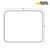 Rear window glass for Bobcat E32 E35 E45 mini excavator 7170288 green tint