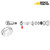 Caterpillar Drive Axle Differential Pinion Bearing and Race