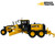 Komatsu GD655 Motor Grader leveling a road