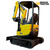 Compact Yanmar ViO17 with zero tail swing design