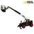 Bobcat T40.180SLP Telehandler lifting construction materials to a high-rise scaffold.