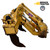 JD 850K Dozer 3-Shank Ripper Attachment