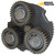 CNH Planetary Carrier Assembly with Gears for Case and New Holland Wheel Loaders