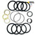 1543270C1 Stabilizer Cylinder Seal Kit for Case 680 Series Backhoes, Bulldog Hydraulics
