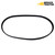 Compressor drive belt for Case 465 loader