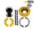 Weld-in blade ball and socket kit for John Deere 750J, 750K dozers