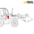 Pivot Shaft for Case 580 Super K Backhoe