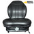 Black vinyl seat for John Deere and Gehl loaders