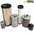 Kubota KX161-3 R1 Compact Excavator Filter Service Kit