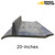 20" Single Grouser Track Shoe for Case 1850 & 2050 Dozers