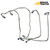 Injector line set for Case Cummins 4-390 engine