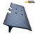 20" Single Grouser Track Shoe for John Deere Excavators & Dozers bottom