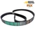 Alternator drive belt for John Deere 444K 100 amp without AC wheel loader R522837