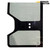 Zoom in of Takeuchi TB125 TB135 TB145 TB175 mini excavator door glass 05686-39430 green tint