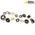 Backhoe control valve reseal kit for Case 580C loader backhoe CS-580C-BCVK