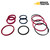John Deere 710 series backhoe 4x4 MFWD front axle steering cylinder seal kit AT301907