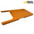 Case 580L 580 Super L top hood panel — 139486A2